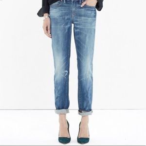 Madewell Slimboy jean in Akiva wash